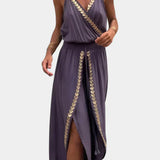 Lorena - Dress Mono with Golden Details