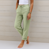 Matilda - Premium Stretch Linen Pants