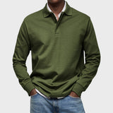 Lachlan - Luxury Long-Sleeve Polo