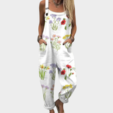 Clara - Market Day Printed Jumpsuit