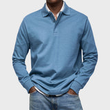 Lachlan - Luxury Long-Sleeve Polo