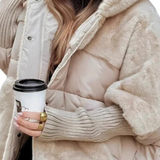 Uma - Hooded Quilted Coat