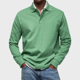 Lachlan - Luxury Long-Sleeve Polo