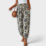 Grace - Ethnic Graphic Wide Leg Pants