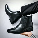 Max - Smart Faux Leather Boots