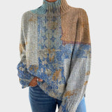 Matilda - Artistic Knit Turtleneck Sweater