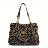 Chloe - Leopard Print Tote