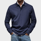 Theodore - Luxury Long-Sleeve Polo