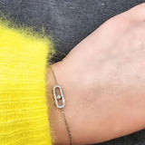 Audrey - Floating Stone Bracelet