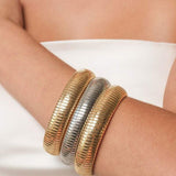Aria - Ribbed Bangle