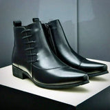 Max - Smart Faux Leather Boots
