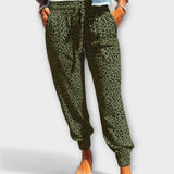Summer - Leopard Wide Leg Pants