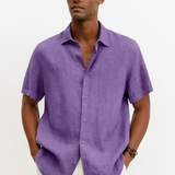 Ryan - Open-Collar Button Shirt