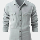 Darcy - Denim-Blend Button Shirt
