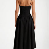 Kelsey - Structured Corset Midi Dress
