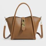 Millie - Structured Faux Leather Handbag