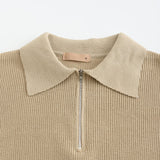 Riley - Mixed-Knit Jumper
