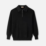 Riley - Mixed-Knit Jumper