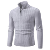 Jacob - Mixed-Knit Jumper