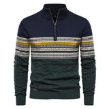 Cody - Mixed-Knit Jumper