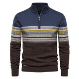 Cody - Mixed-Knit Jumper