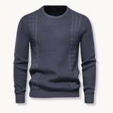 Dylan - Patchwork Knit Jumper