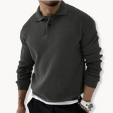 Edward - Knitted Polo Jumper