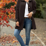 Violet - Classic Oversized Coat