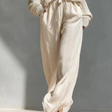 Fashion Knit and Linen Set
