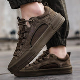 Aiden - Faux Leather Sneakers