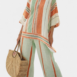 Dalila - Linen Striped Set