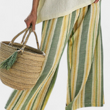 Olivia - Bamboo Linen Olive Set