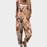 Zoe - Summer Printed Jumpsuit