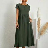 Celine - Midi Dress with Pockets