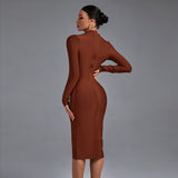 Ariana - Long-Sleeve Evening Dress