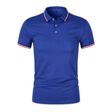 Flynn - Breathable Ribbed-Collar Polo