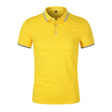Flynn - Breathable Ribbed-Collar Polo