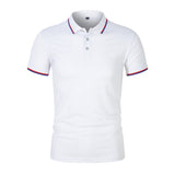 Flynn - Breathable Ribbed-Collar Polo