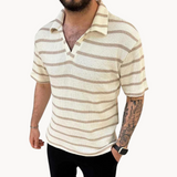 Samuel - Breathable Johnny-Collar Polo