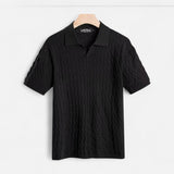 Reuben - Mixed Piqué Texture Jumper