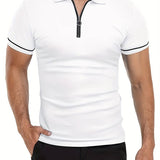 Jasper - Breathable Zip-Collar Polo