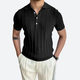 Mason - Stretch-Blend V-Neck Polo