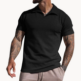 Jordan - Dyed-Fibre Johnny-Collar Polo