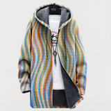 Reese - Wavy Stripe Coat