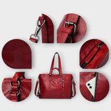 Ava - Large Faux Leather Tote