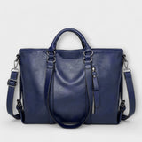 Ava - Large Faux Leather Tote