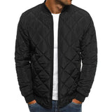 Marcus - Diamond Pattern Cotton Jacket