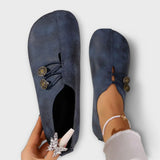 Brooke - Faux Suede Loafers