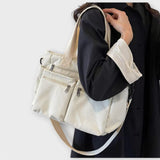Imogen - Multi-Pocket Corduroy Bag