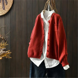 Scarlett - Linen Cardigan
